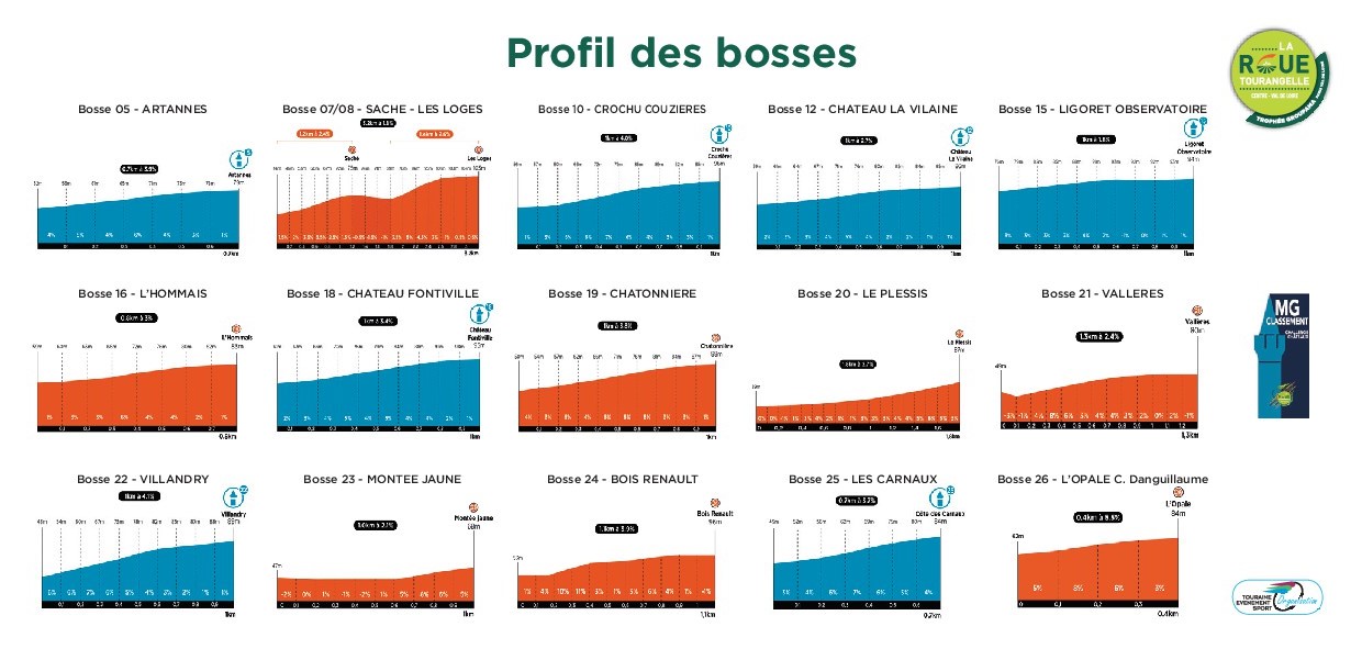 Profil des bosses
